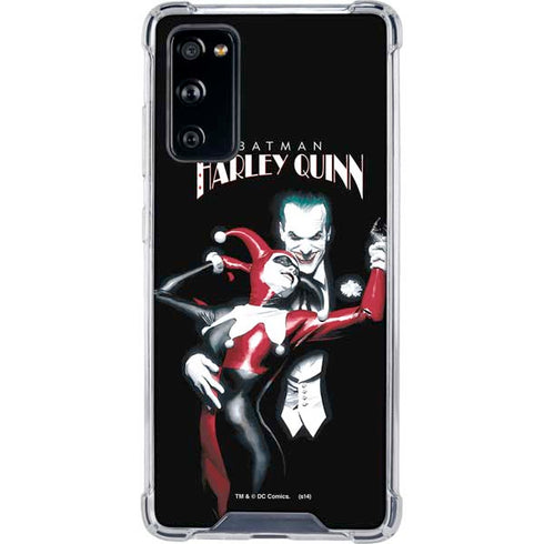 DC Comics The Joker Batman: Harley Quinn Cover #1 Art by Alex Ross. Piece Also known as Tango with Evil Galaxy S20 FE Clear Case